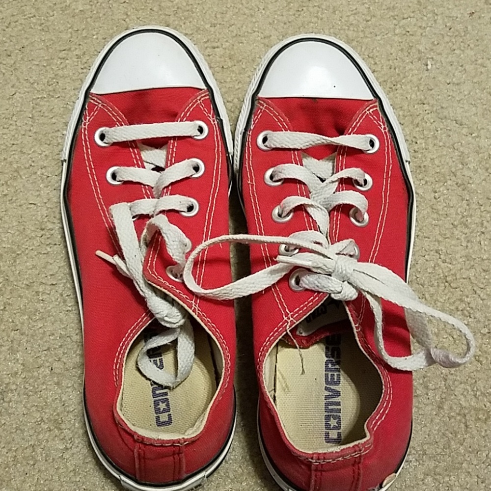 Red Converse - Picture 2 of 4